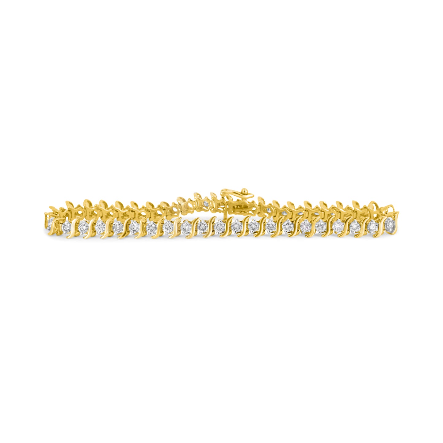 S Link Tennis Bracelet 3carat