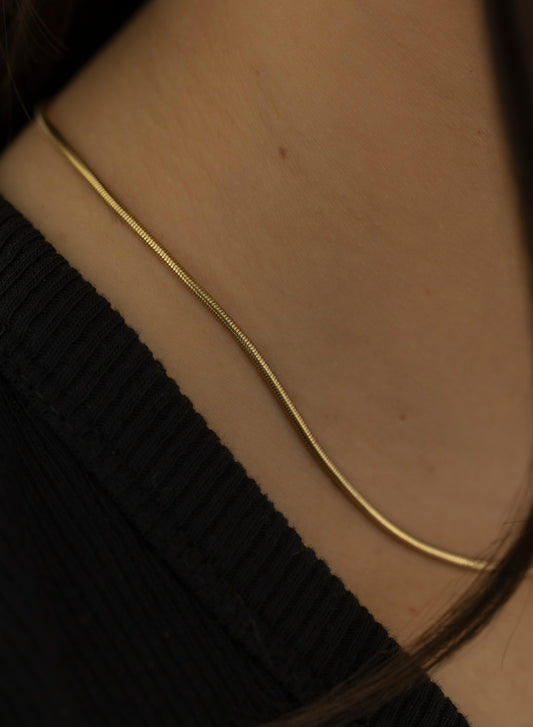 14K Gold Snake Chain