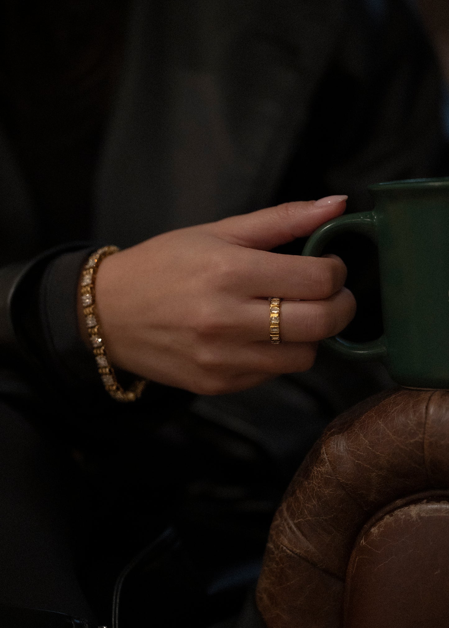 Awatef Tennis Bracelet