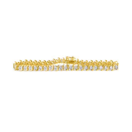 S Link Tennis Bracelet 3carat