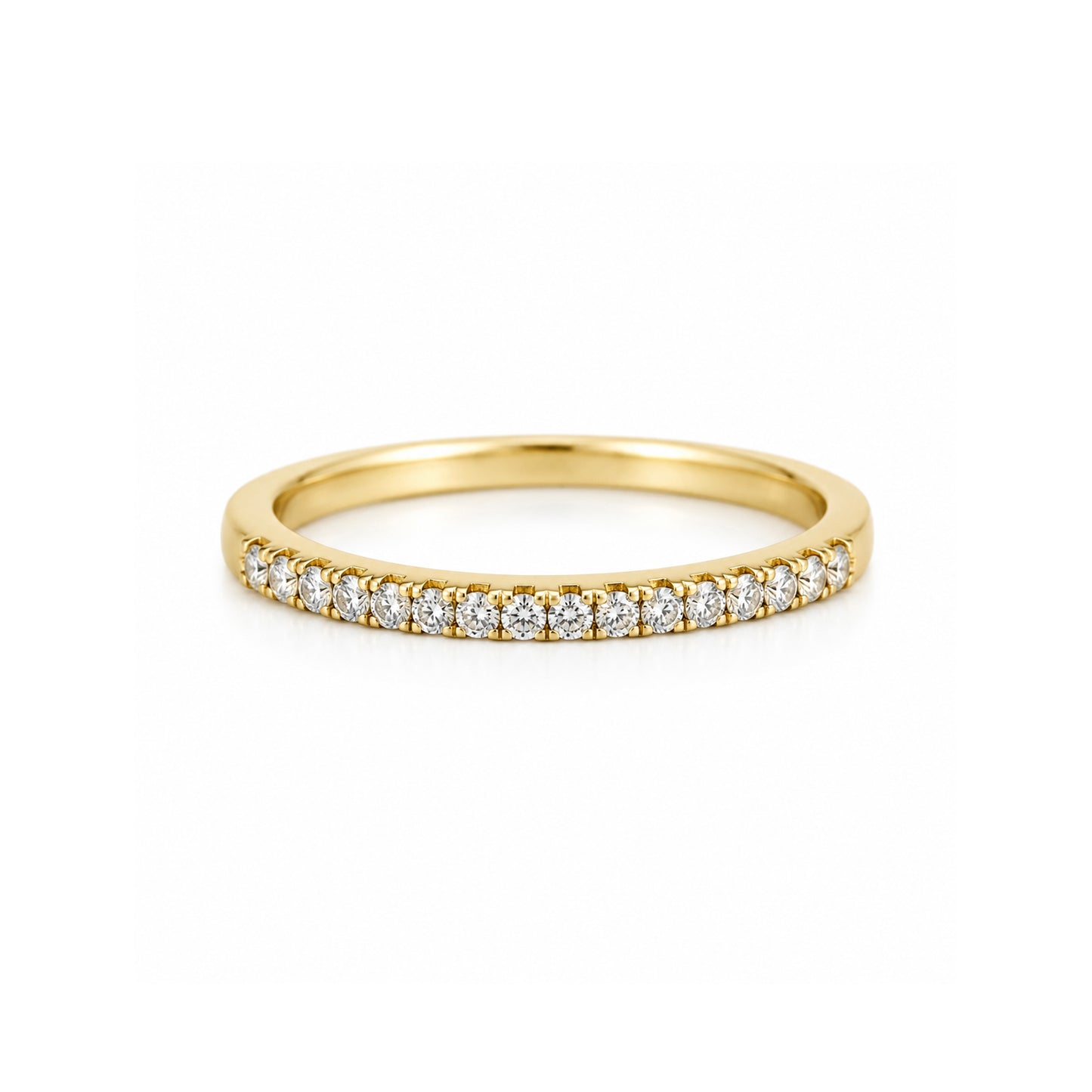 Classic Pavé Diamond Ring
