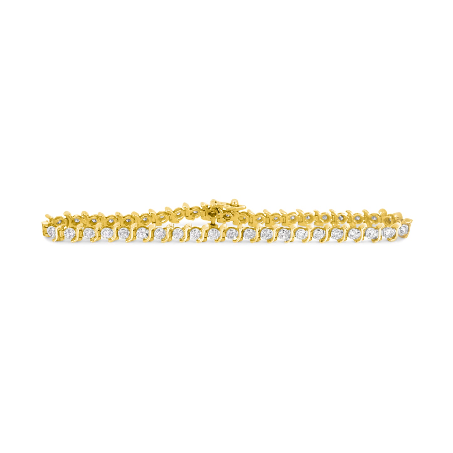 S Link Tennis Bracelet 3/4ctw