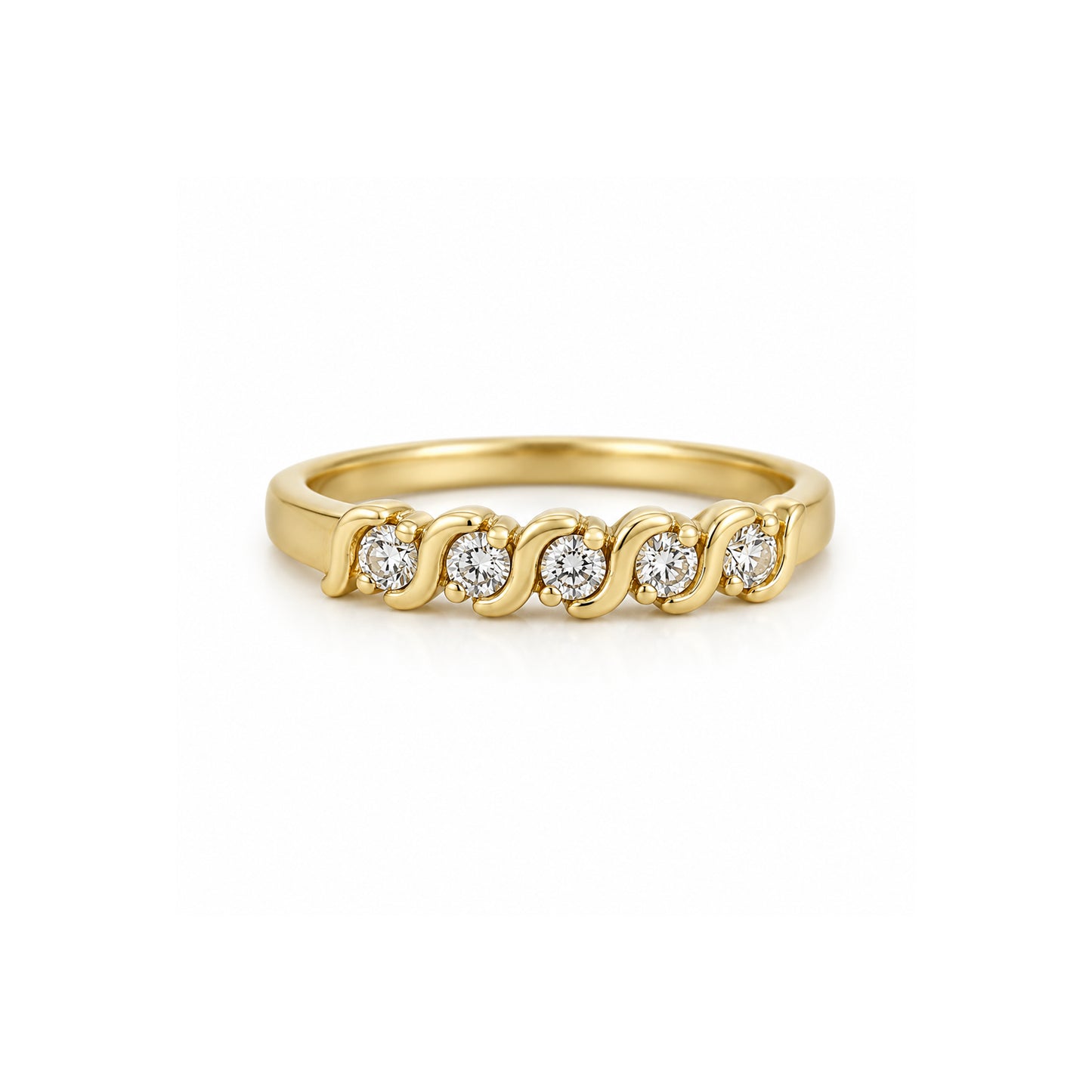 S-Link Diamond Ring .05ctw
