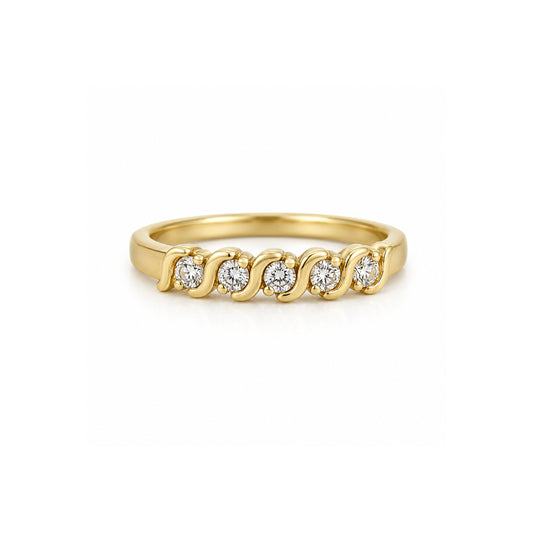S-Link Diamond Ring .05ctw