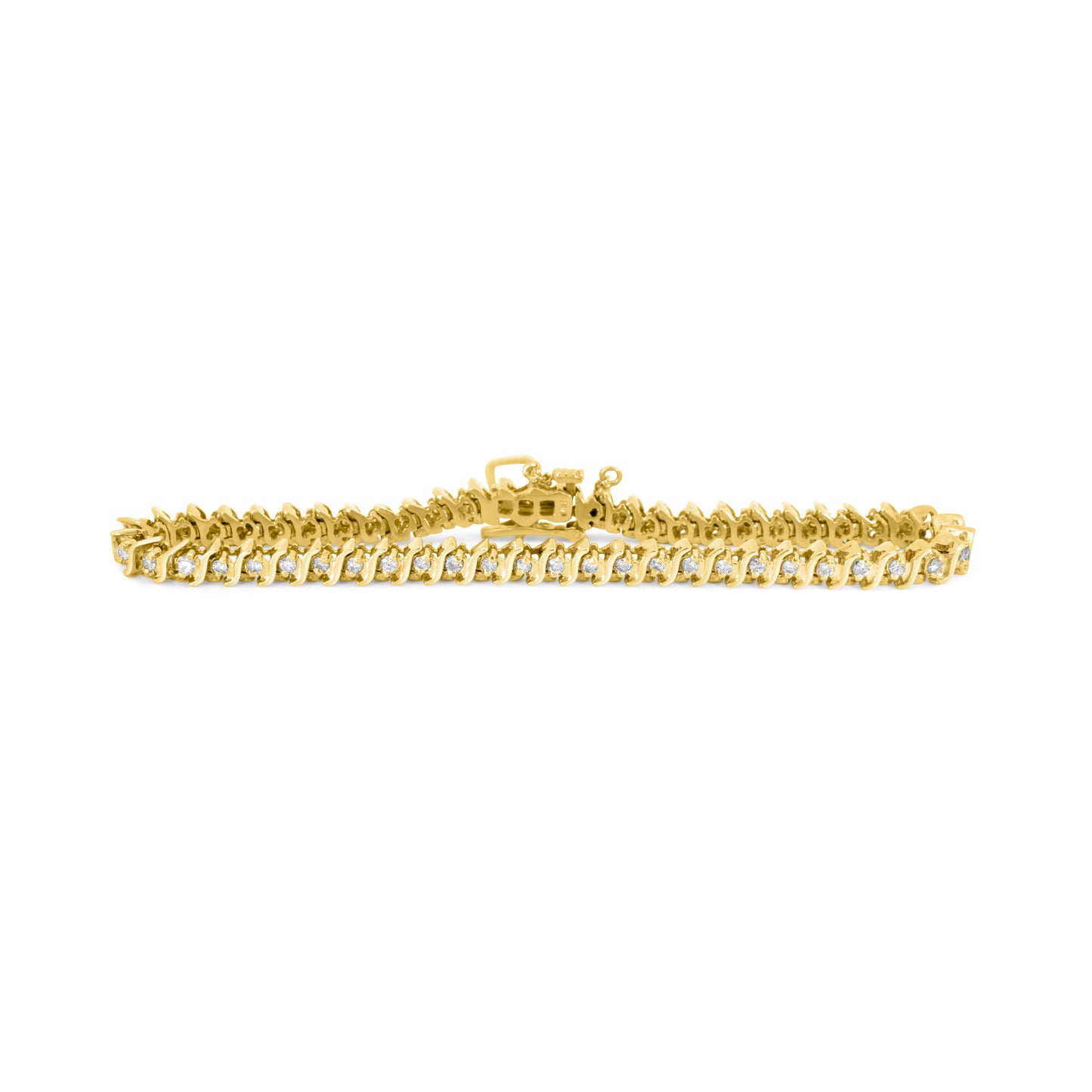 S Link Tennis Bracelets 1.5carat